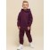 Baby trousers, height 104 cm, burgundy color