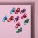 Hair piercing "Spiral", 2.1 × 0.9 cm, 10 pcs, multi -colored