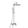 Soul system Wasserkraft a177.069.065.087.ch, tropical shower, shower, chrome