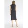 Dress with a deep neckline, size 42