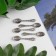 Souvenir wallet metal "Carved spoon" (B28849) 5x1.1 cm