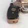 Gas lighter "Revolver", Piezo, Bronze