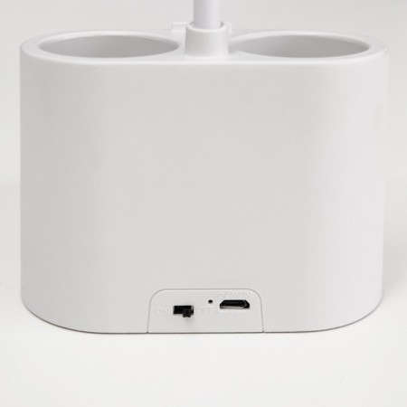 Table lamp touch lamp "Artes" LED 5W USB AKB White 14x10x37 cm Risalux-21