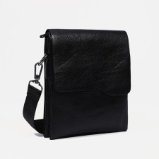 Male bag, black color