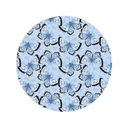 Pareo and beach rug "Butterflies", d = 150 cm-1