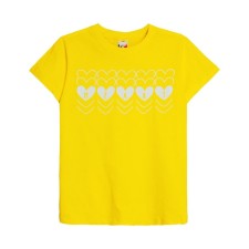 T -shirt for girls, height 152 cm, yellow color