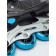 Roller skates sliding ATEMI AIS01BS, PU64, 82A, ABEC-7, black-blue color, size S 30-33