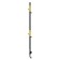 Towel Electric Laris Image, 150x1400 mm, 4 crossbars, univers., Black