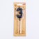 Candle in the cake on the skewer "Fine", the number "3", black, 5 cm