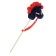 Soft toy "Horse-horseman", on a stick, mix, blue color