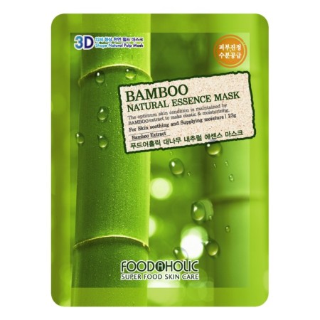 Fabric 3D Foodaholic mask with natural bamboo extract, 23 g