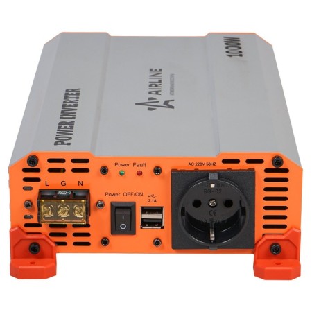 Inverter 24V-220V, 1000 W AIRLINE API-1000-06-2