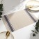 Napkin on the table of the share, central stand/blue, 45*30cm