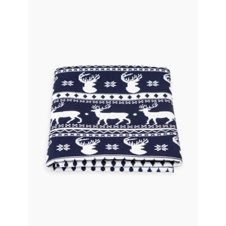 Baby Pure Love Christmas, size 75x105 cm, blue color-2
