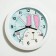 Watch walls, series: children's, "hare", d-29 cm