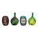 New Year. Figure chocolate Alcools du Monde, with alcoholic filling, assorted, 10 g