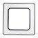 LED LED GEOMETRIA Quadro 70W 4000K 4200LM IP40 80x80x8 black