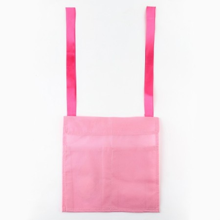 Organizer for storing things for a crib "Our little miracle" for a girl, 2 departments-2