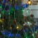 Girlynda "Horse tail" 15 threads of 2 m, IP20, silver thread, 300 LED, glow of multi, 220 V
