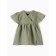 Платье детское Крошка Я Linen, р. 86-92, зеленый