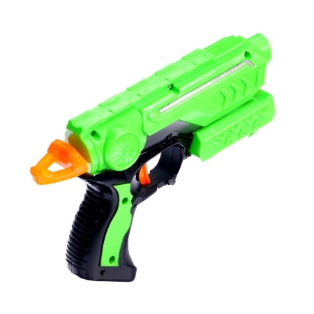 Pistol "Night shooter", shoots with soft bullets, Mix color-4