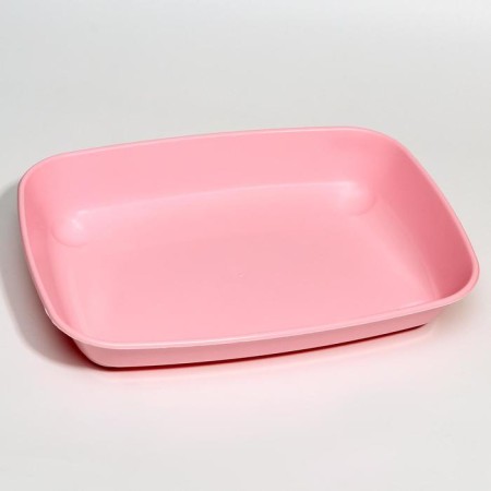Rounded toilet with a mesh of 33.5 x 25 x 6 cm, blue/pink-5