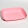 Rounded toilet with a mesh of 33.5 x 25 x 6 cm, blue/pink
