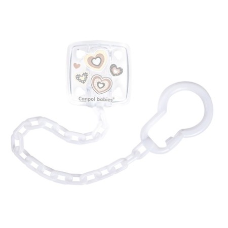Clip-holder for dummies NewBorn Baby, age 0+, color mix-3