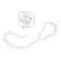 Clip-holder for dummies NewBorn Baby, age 0+, color mix