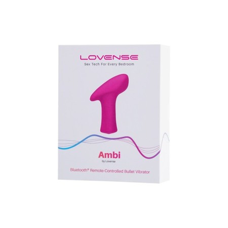Vibropulus Lovense ambi, silicone, pink, 8.6 cm-10