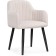 Chair on the Halls Halls Lamb 19 Metal/Building Builder, Black/Beige 62x62x85 cm
