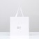 Crafts with a square bottom and window 25 x 25 x 25 cm white, 1pc