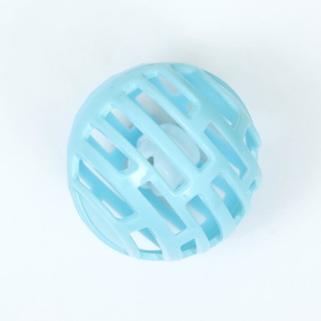 A mesh ball with a tambourine, 4.5 cm, blue-1