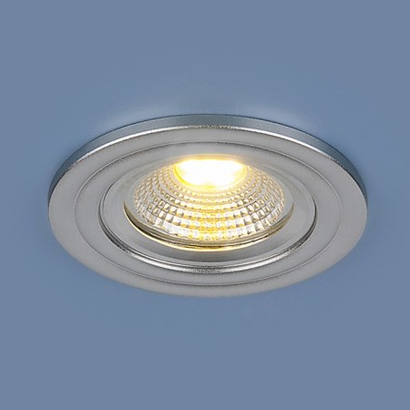 LED LED 9902 LED, IP20, 3200K, 3 W, D = 60 mm, silver color