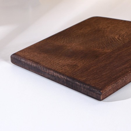 Defense board for serving with ADELICA handle, 34 × 19.5 × 2 cm, dark grab-2