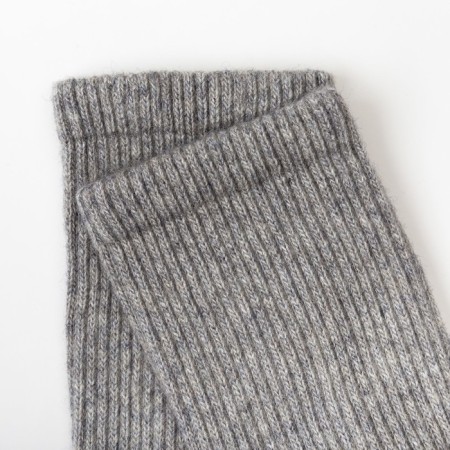 Women's hetras from Mongolian wool, gray color-1