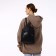 Women's backpack city, Textura, black color