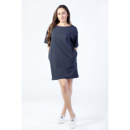 Female dress The Stars, size 54, gray color