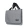 Business folder, synthetic fabric, 390x280x30 cm, gray St.