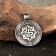 Slavic amulet "Valkyrie", 9 g, 30x24 mm