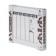 Aluminum radiator "Russian radiator" corvette, 500 x 100 mm, 8 sections
