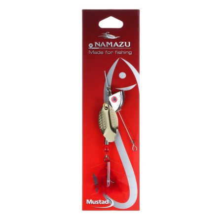 Spinning spinning Namazu Astrasa, 11 g, color 02 brass-1