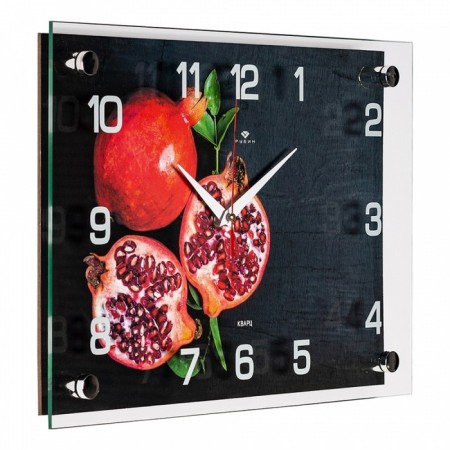 Watching clock, interior "juicy grenade", 25 x 35 cm, silent-1