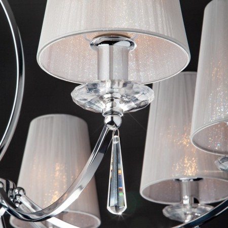 Valery 8x40W e14 chandelier chrome-3
