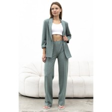 Female set: trousers, jacket, size 56