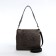 Female bag "golden rain" with lightning, brown color/black