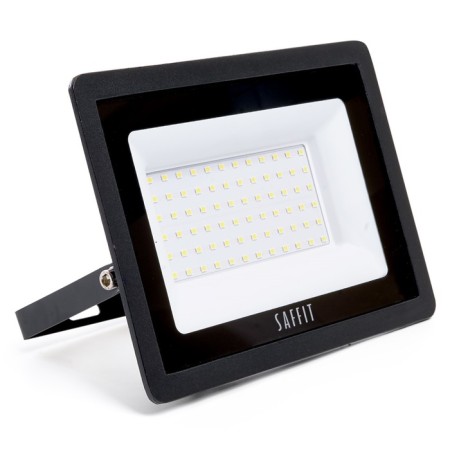 SAFFIT LED spotlight, SFL90-70, IP65, 70 W, 202x143x28.5 mm, glow of daytime