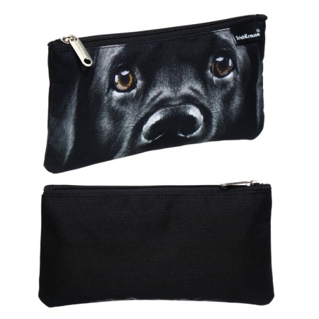 Penal soft, 1 compartment, 120 x 220 mm, flat, Erichkrause Black Dog, 60440