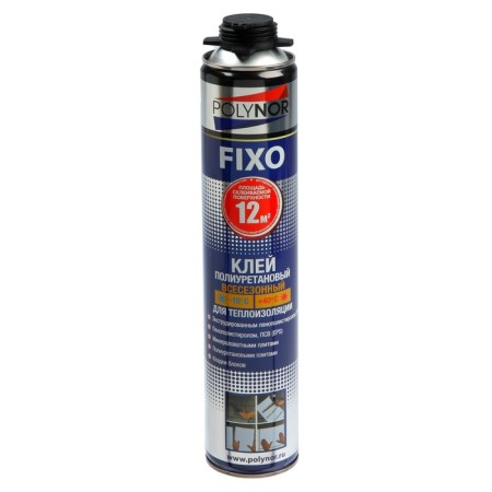 Polyurethane Polynor Fixo glue for thermal insulation, 1000 ml