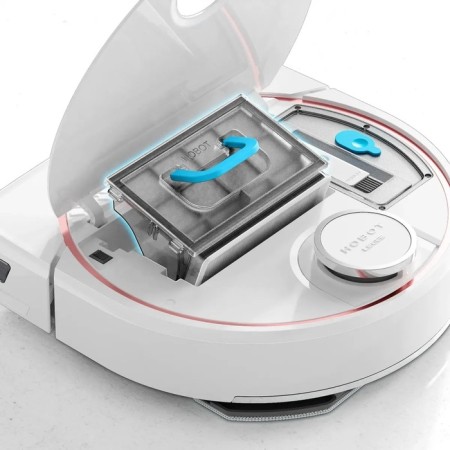 Hobot Legee-D7, 20 watts, dry/wet cleaning, 0.5/0.32 l, white-pink, white-pink-3